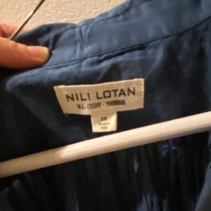 Perfect Condition Nili Lotan Navy Normandy Blouse XS